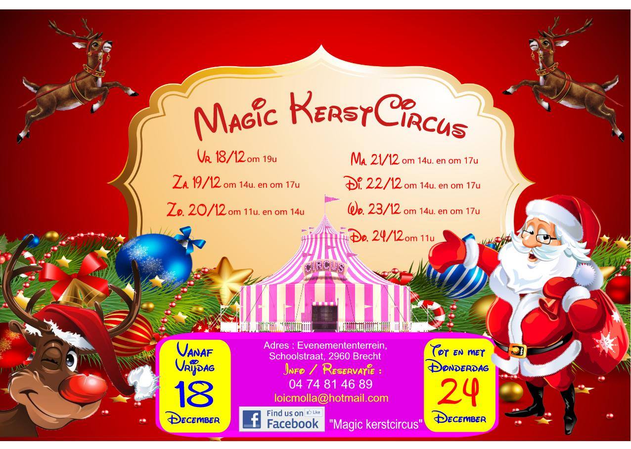 Magic Kerst Circus in Brecht