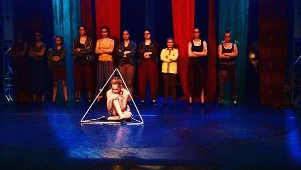 Circus Okidoki treedt op in Ruinerwold