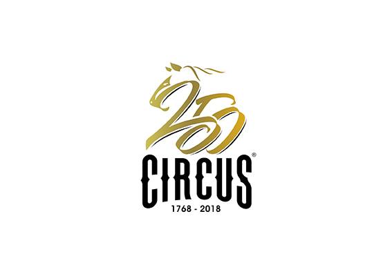Ter gelegenheid van 250 jaar circus liet Chris Nolens (BCA) dit logo ontwerpen. 