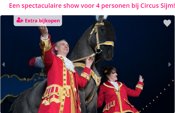 Opnieuw nieuwe speelplaatsen ticketveiling Circus Sijm!