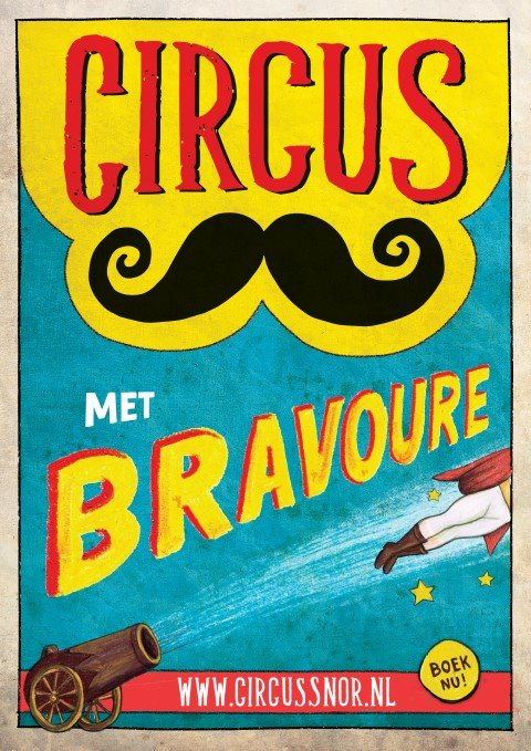 Het zit wel snor met Cirque Moustache