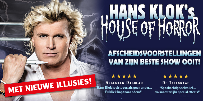 Afscheidstoer Hans Klok voor hij vertrekt naar Las Vegas