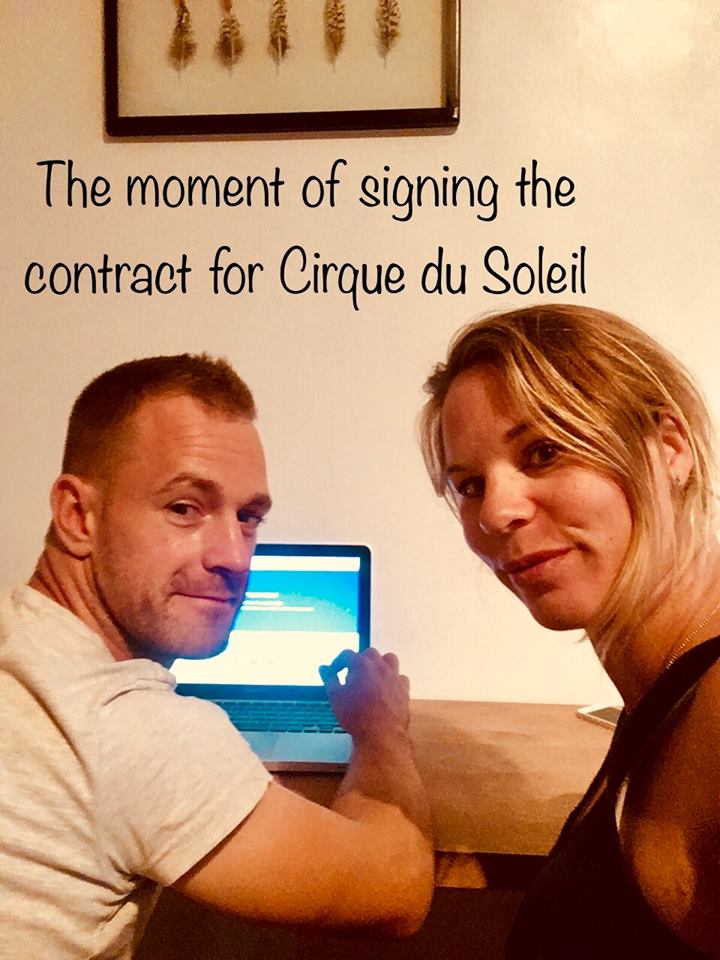 Bert en Fred krijgen contract bij Cirque du Soleil