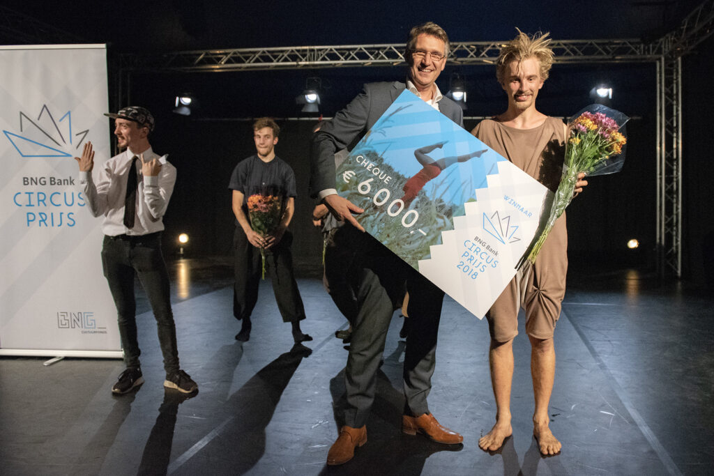 David Eisele winnaar BNG Bank Circusprijs 2018