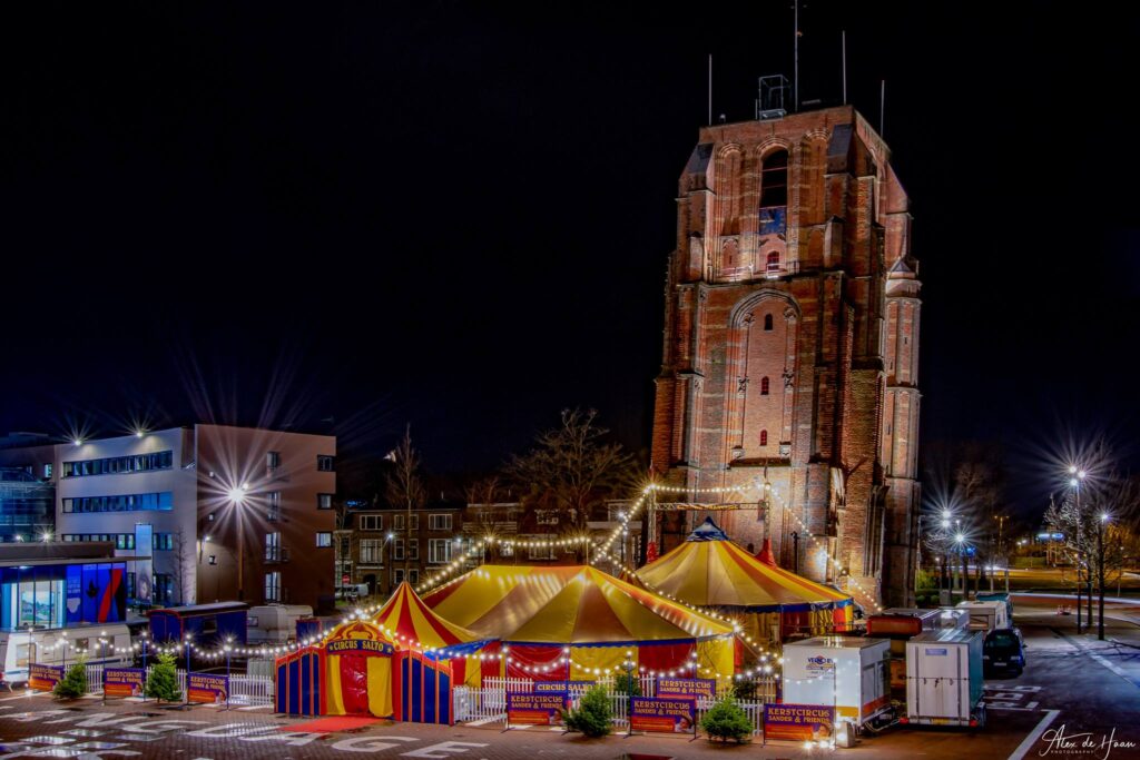 2018 circusartiesten bij Kerstcircus Sander & Friends