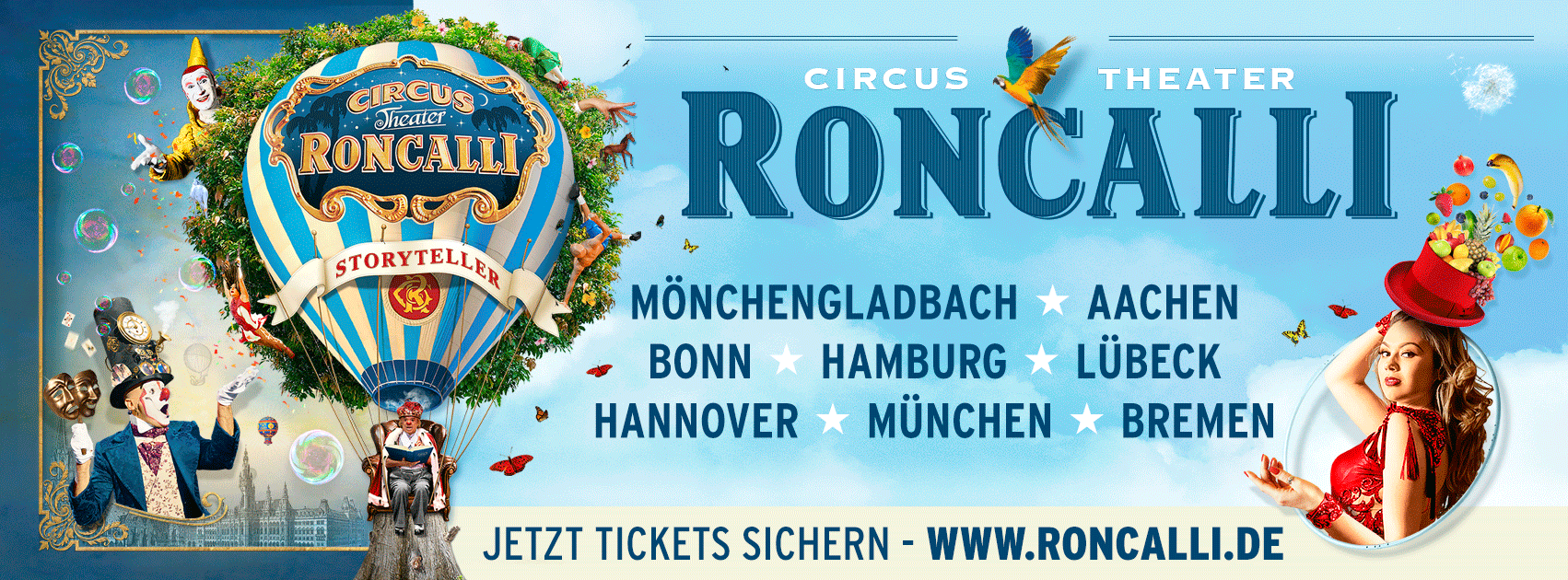 Circus Roncalli gaat 14 maart in Première