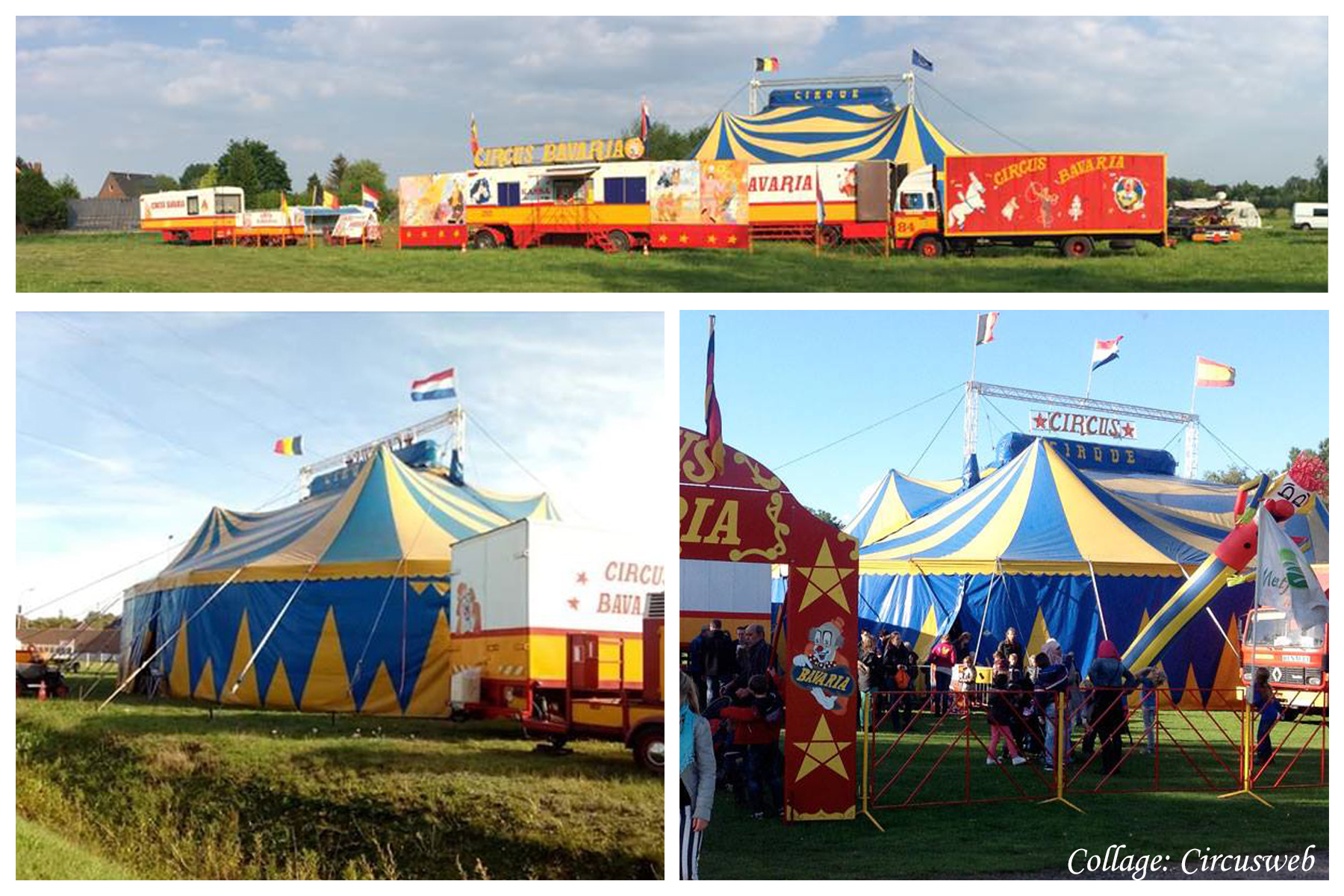Circus Bavaria klaar voor optredens in Hemelrijk