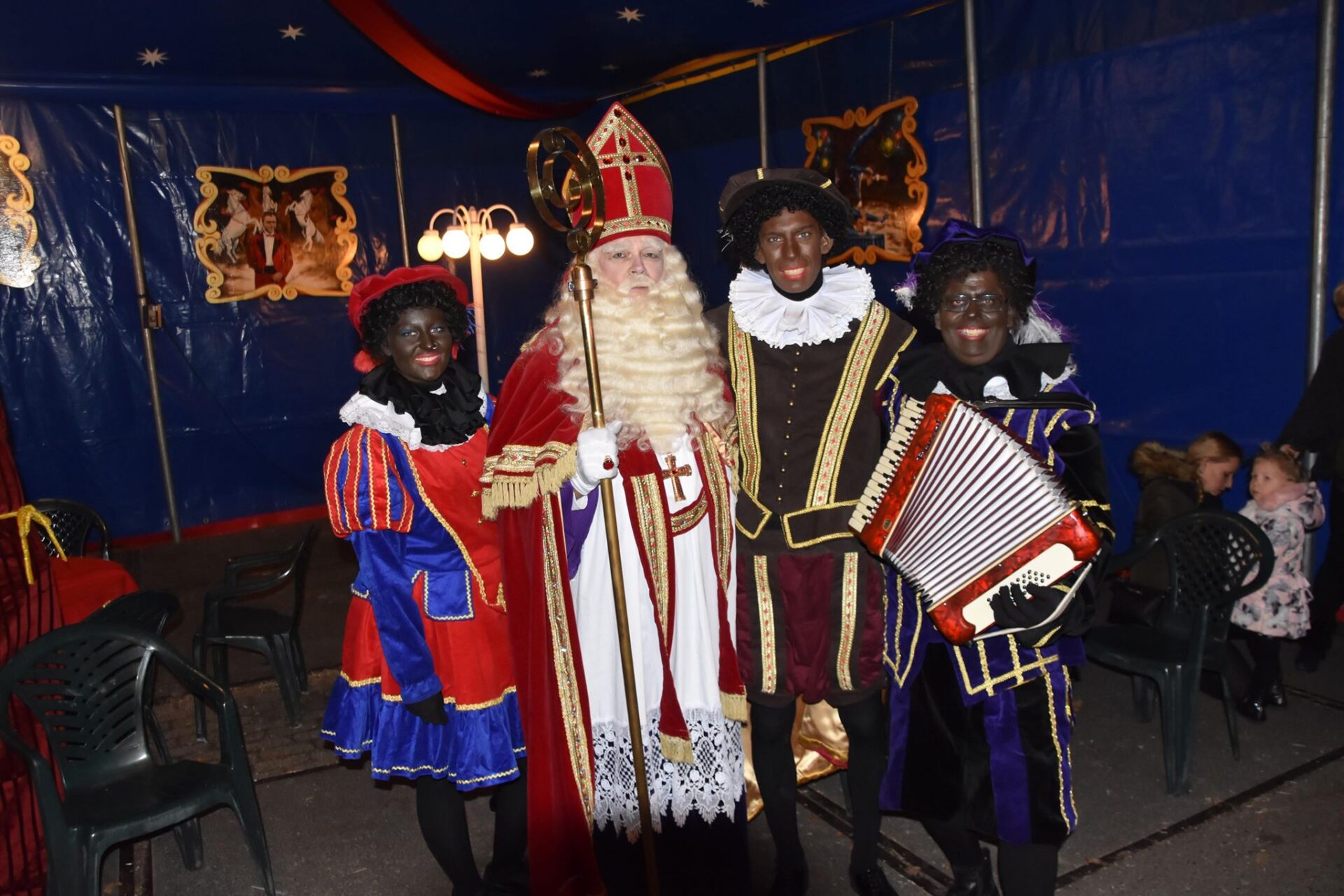 Sinterklaas en het circus