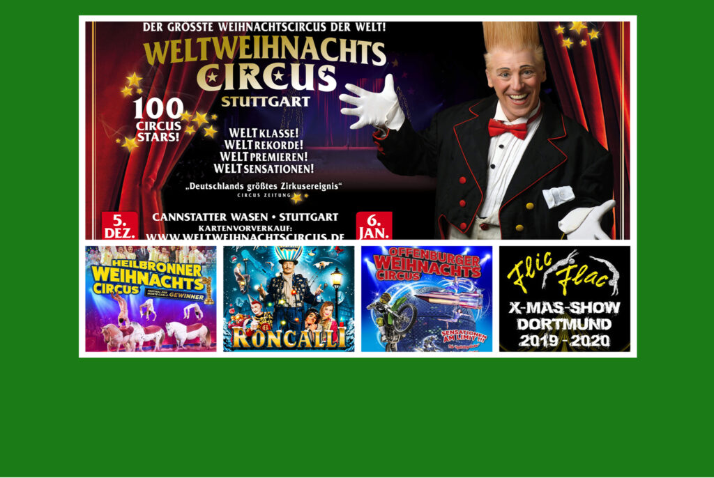 Kerstcircus in Duitsland