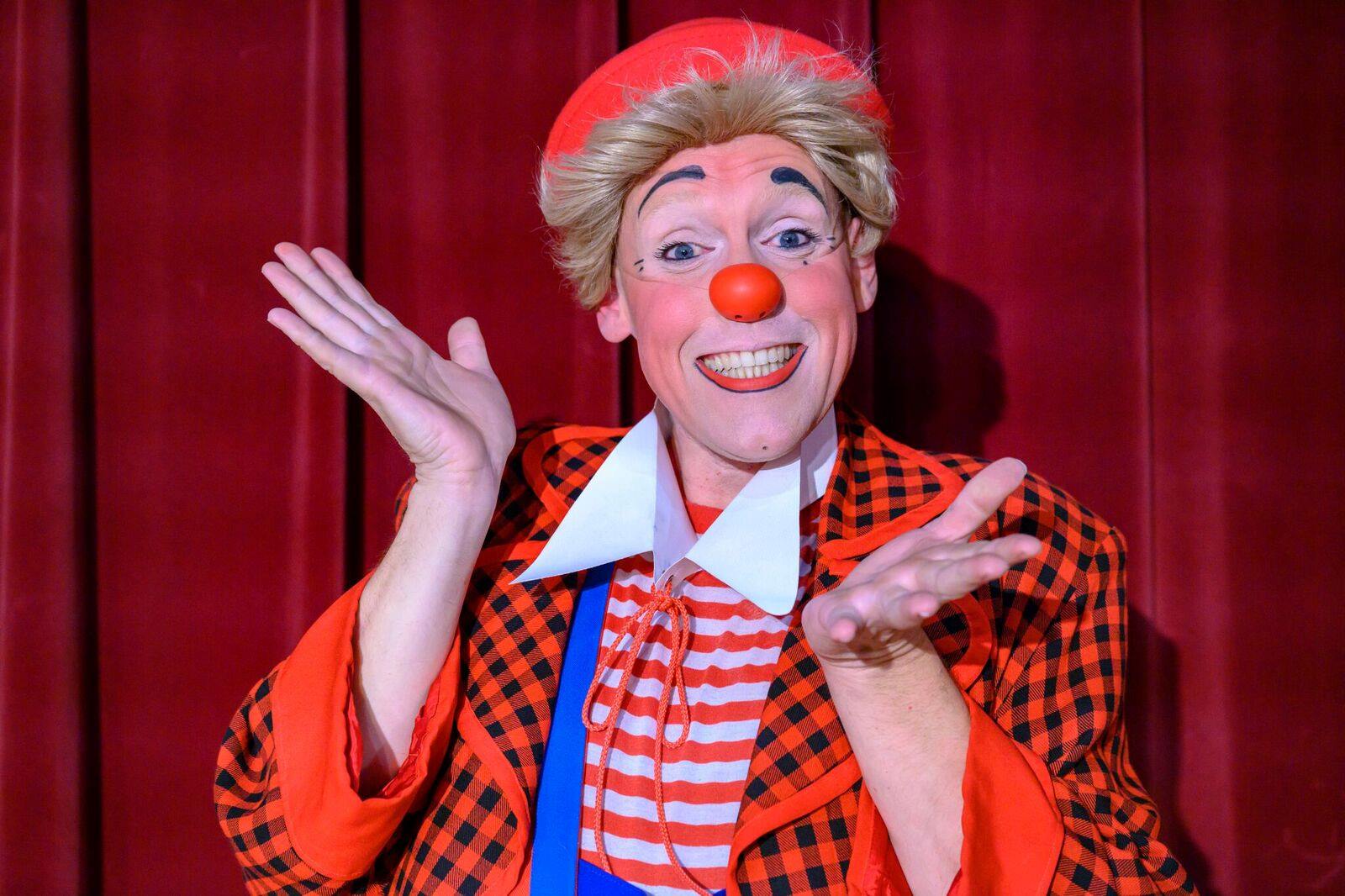 Clown Jofri Libello naar Circus Maximum