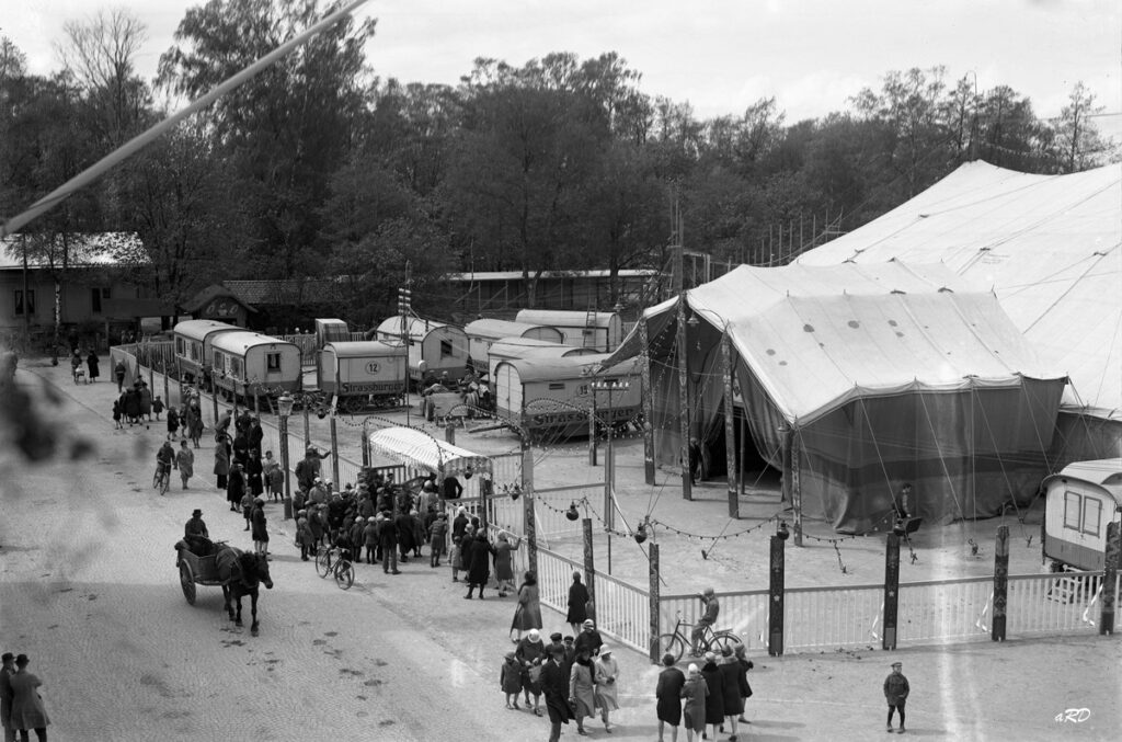 Circus Strassburger in Zweden 1929