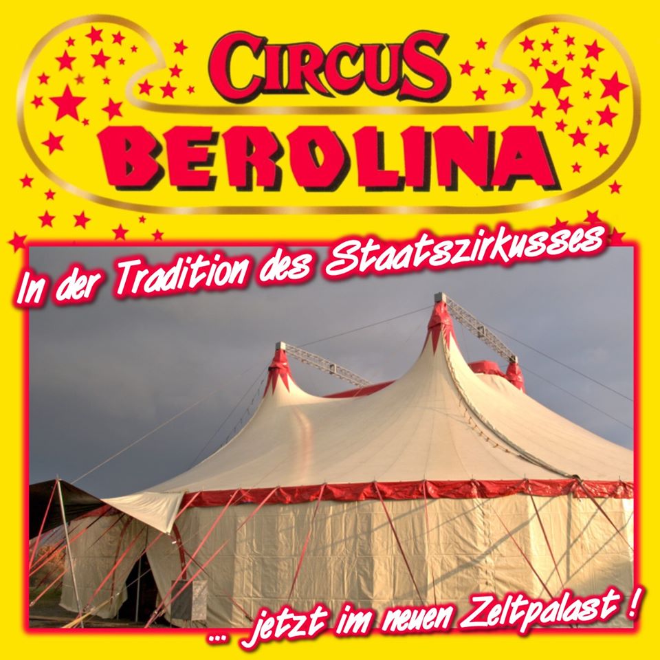 Nieuwe tent voor Circus Berolina