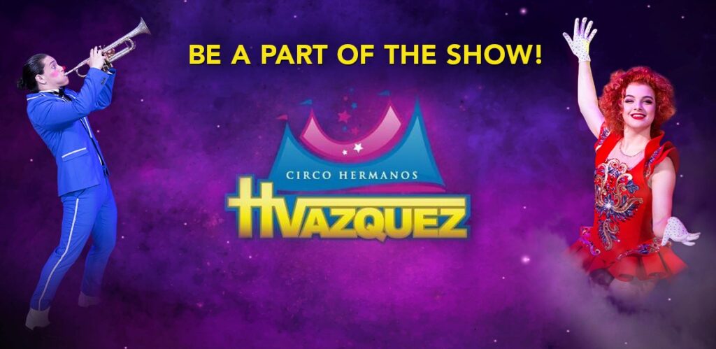 Circus Hermanos Vazquez start 3 juli