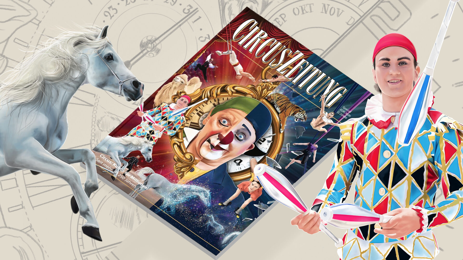 Nederlands duo geeft Duits Circusmagazine extra kleur
