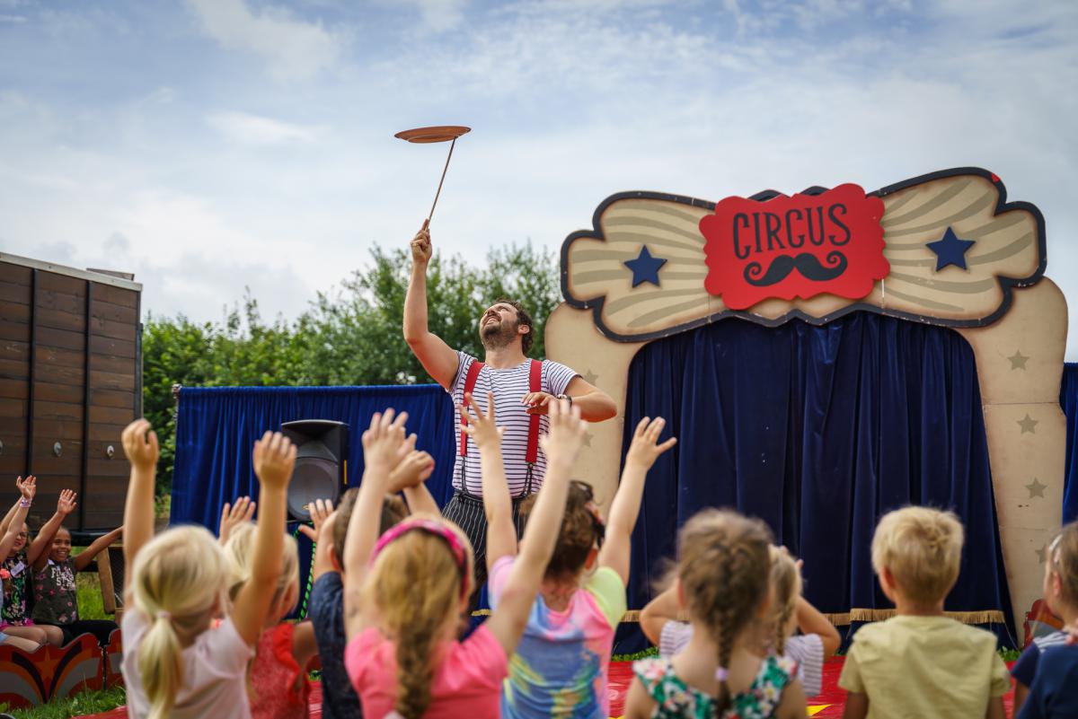 Kinderen maken zelf voorstelling bij Circus Snor