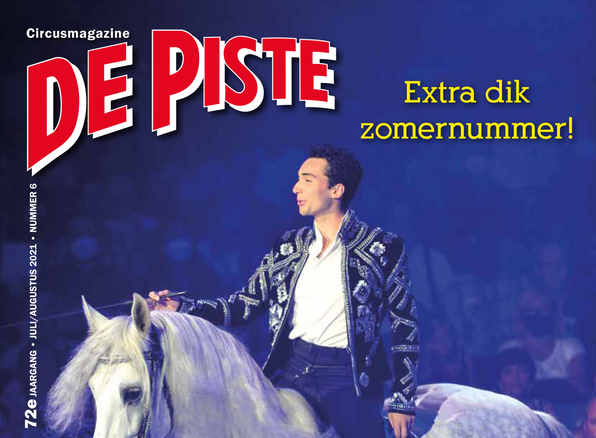 Juli/Augustusnummer van Circusmagazine De Piste uit!
