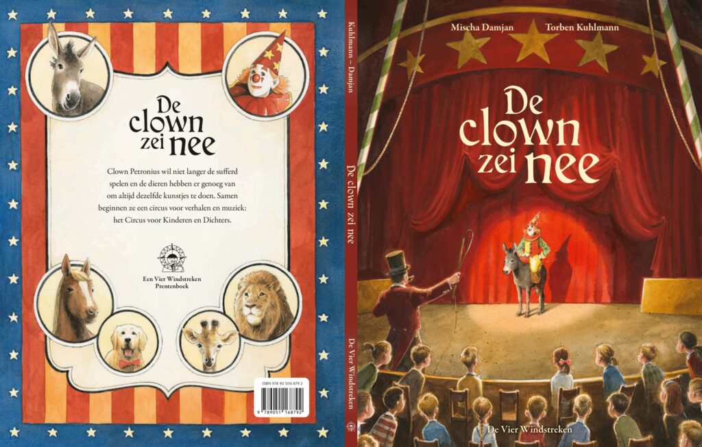 Nieuw prentenboek: De clown zei nee