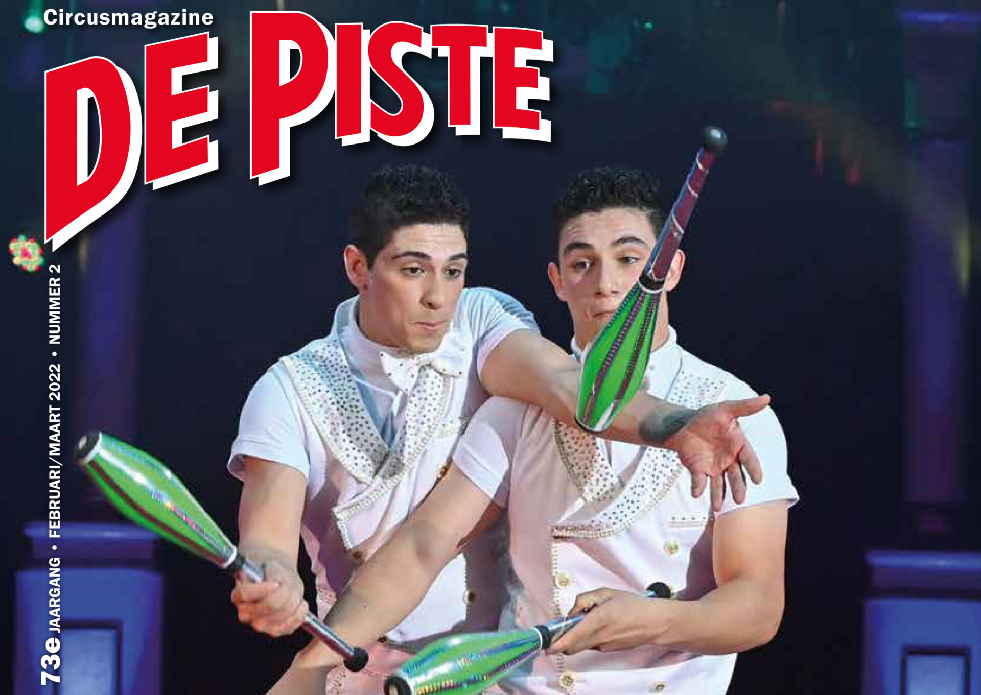 Februari/maartnummer van Circusmagazine De Piste uit!