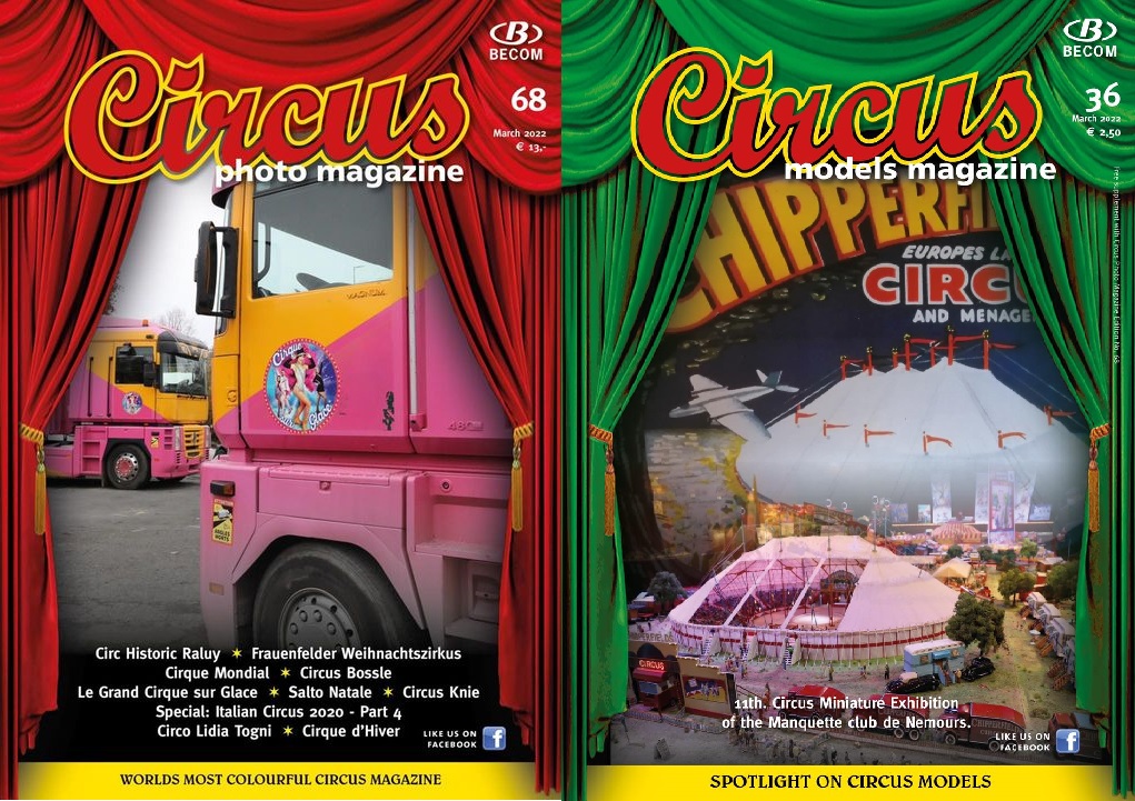 Bonus bij Circusphotomagazine: Circusmodelsmagazine