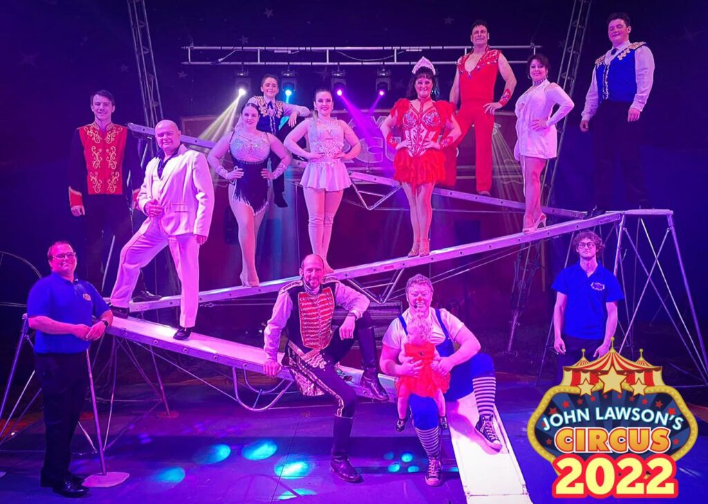 John Lawsons Circus als tour of Memory Lane