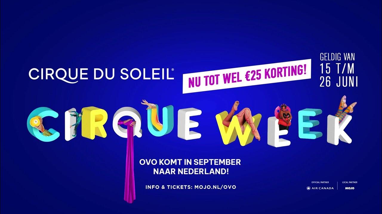 Cirque du Soleil is jarig en trakteert met de ‘Cirque Week’!