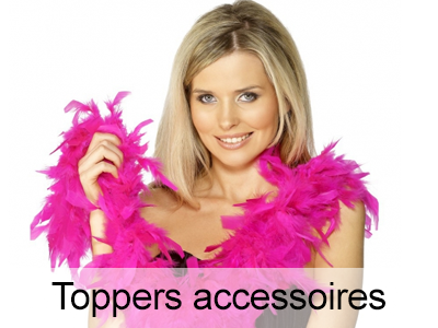 Roze Toppers verkleedaccessoires