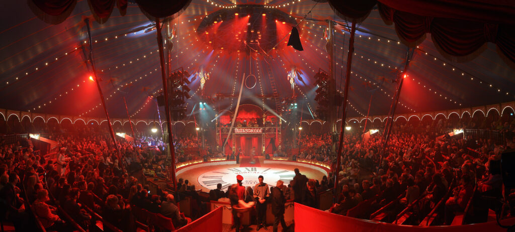 Circus-Theater Roncalli tourt in 2024 met ‘ARTistART’ (+ bekendmaking visual én nieuwe speelplek!)