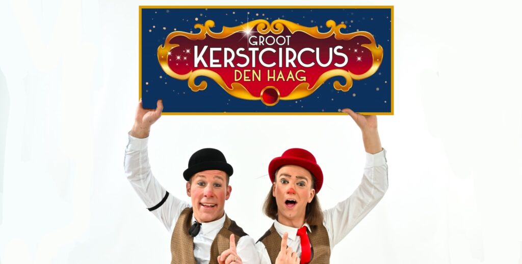 Joanes en Diego maken het onderdeel ‘comedy’ bij Groot Kerstcircus Den Haag compleet