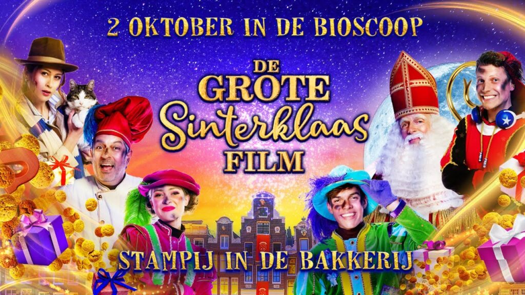 Vanaf 2 oktober op het witte doek: De Grote Sinterklaasfilm 2024. Mét Kevinski in een van de hoofdrollen.