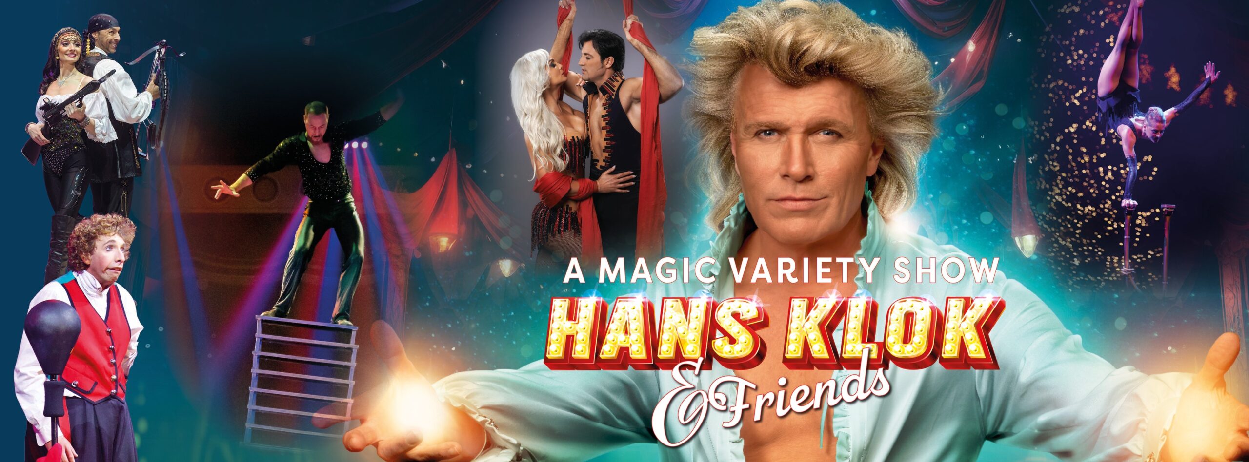 Hans Klok & Friends trapt nieuwe tour af in Nijmegen: magie, acrobatiek en variété in één show
