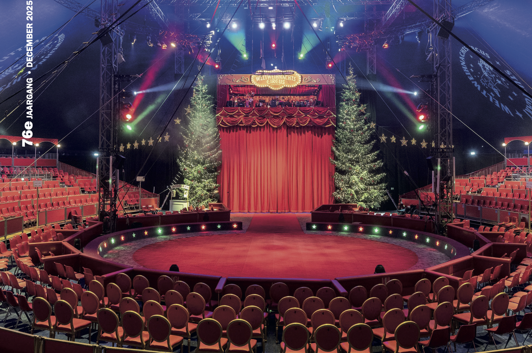 Feestelijk decembernummer van Circusmagazine De Piste verschenen